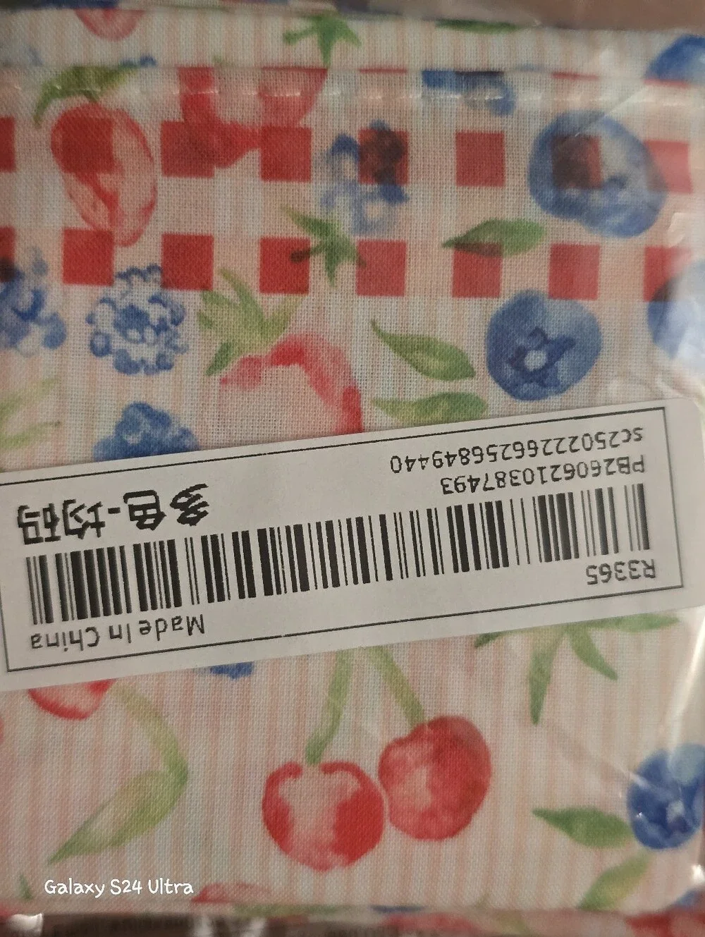 Fruit Theme Scarf NEW